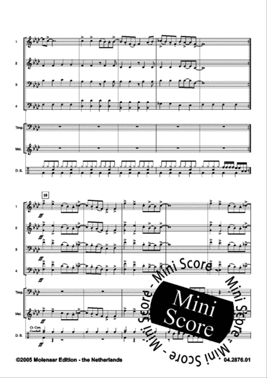 Rock the House Rock the House Brass Band scores gallery preview page 6