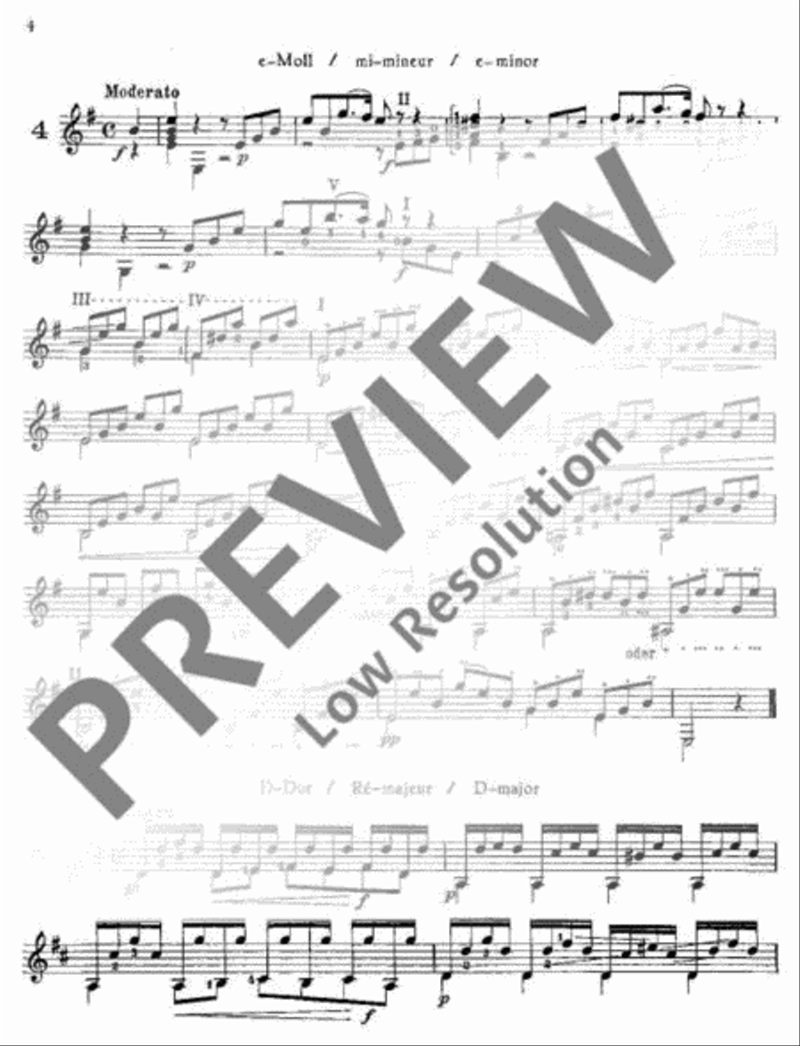 Preludes Classical Guitar scores gallery preview page 5