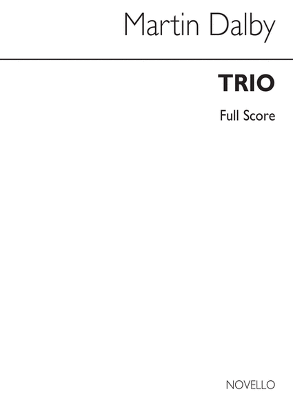 Piano Trio (Score and Piano Part)
