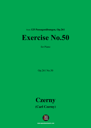 C. Czerny-Exercise No.50,Op.261 No.50