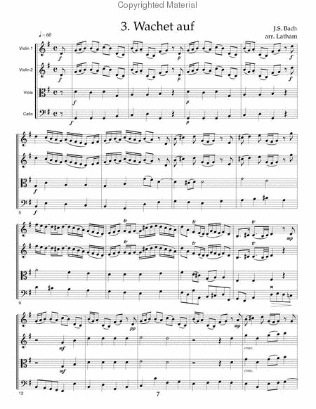 Wedding Album 2 for String Quartet - Score image number null