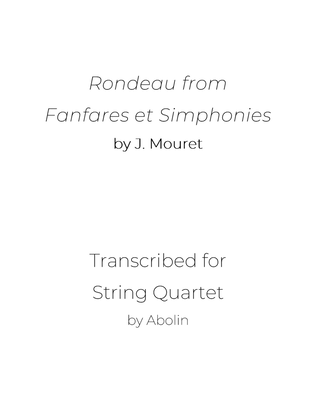 Mouret: Rondeau - String Quartet