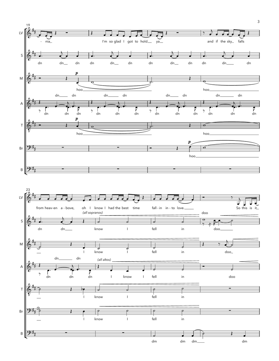 Till Forever Falls Apart A Cappella scores gallery preview page 3