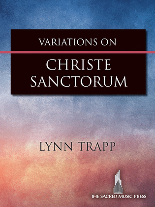 Book cover for Variations on "Christe Sanctorum"
