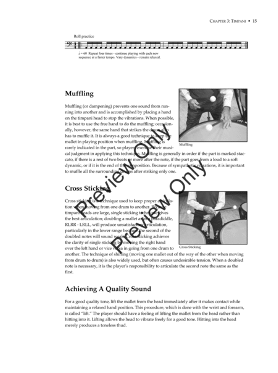 Percussion Essentials Percussion scores gallery preview page 15