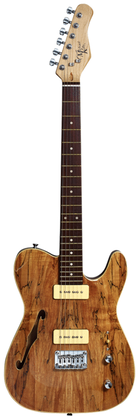 59 Thinline Electric Guitar with Spalted Maple Finish