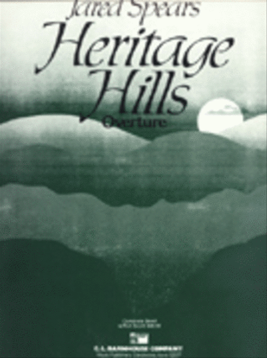 Heritage Hills Concert Band scores gallery preview page 1