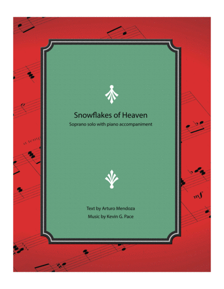 Snowflakes of Heaven - Soprano solo with piano accompaniment image number null