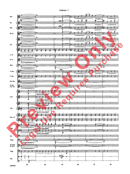 Symphony No. 3 for Band image number null