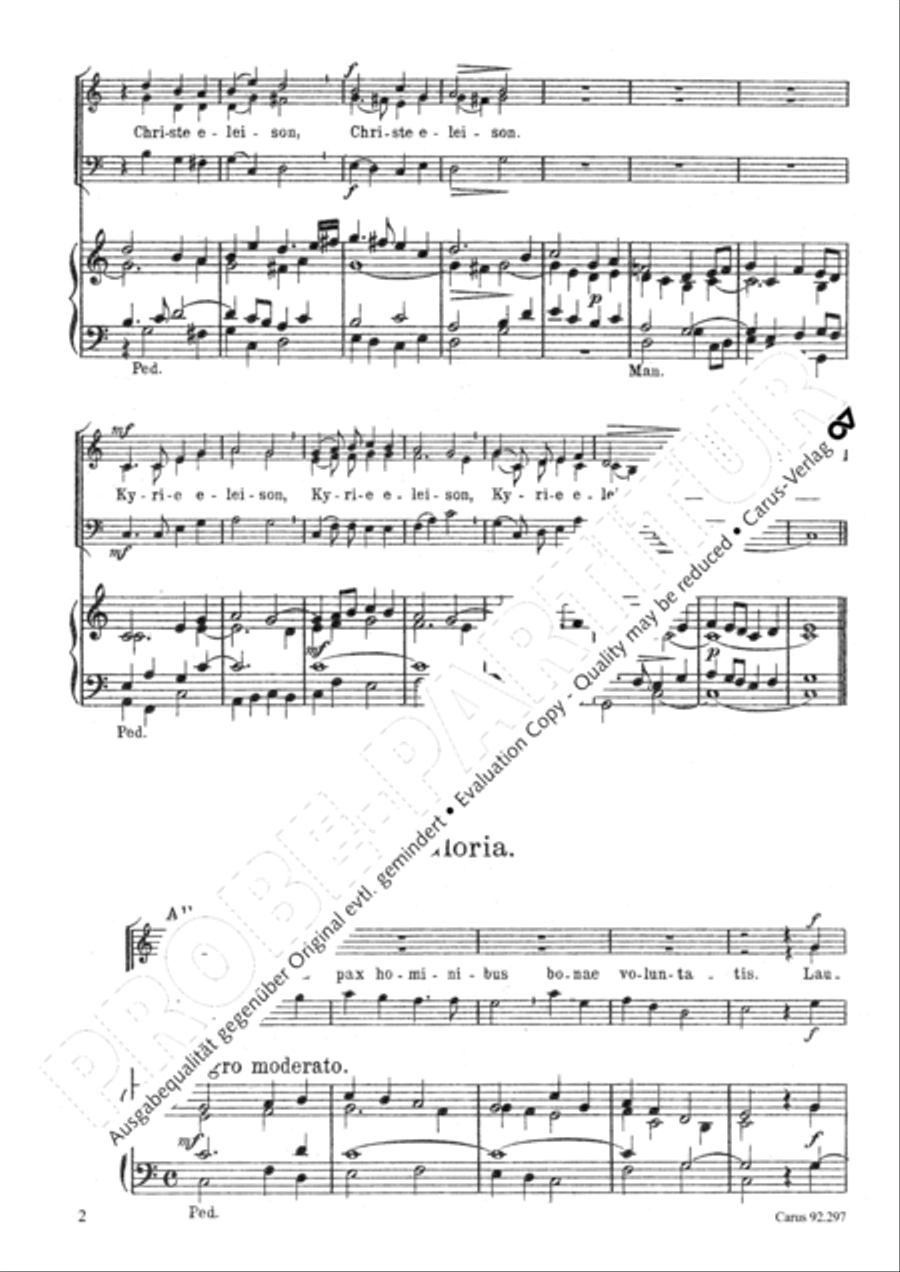 Missa Salve Regina 3-Part scores gallery preview page 3