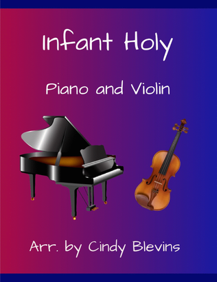 Book cover for Infant Holy, for Piano and Violin