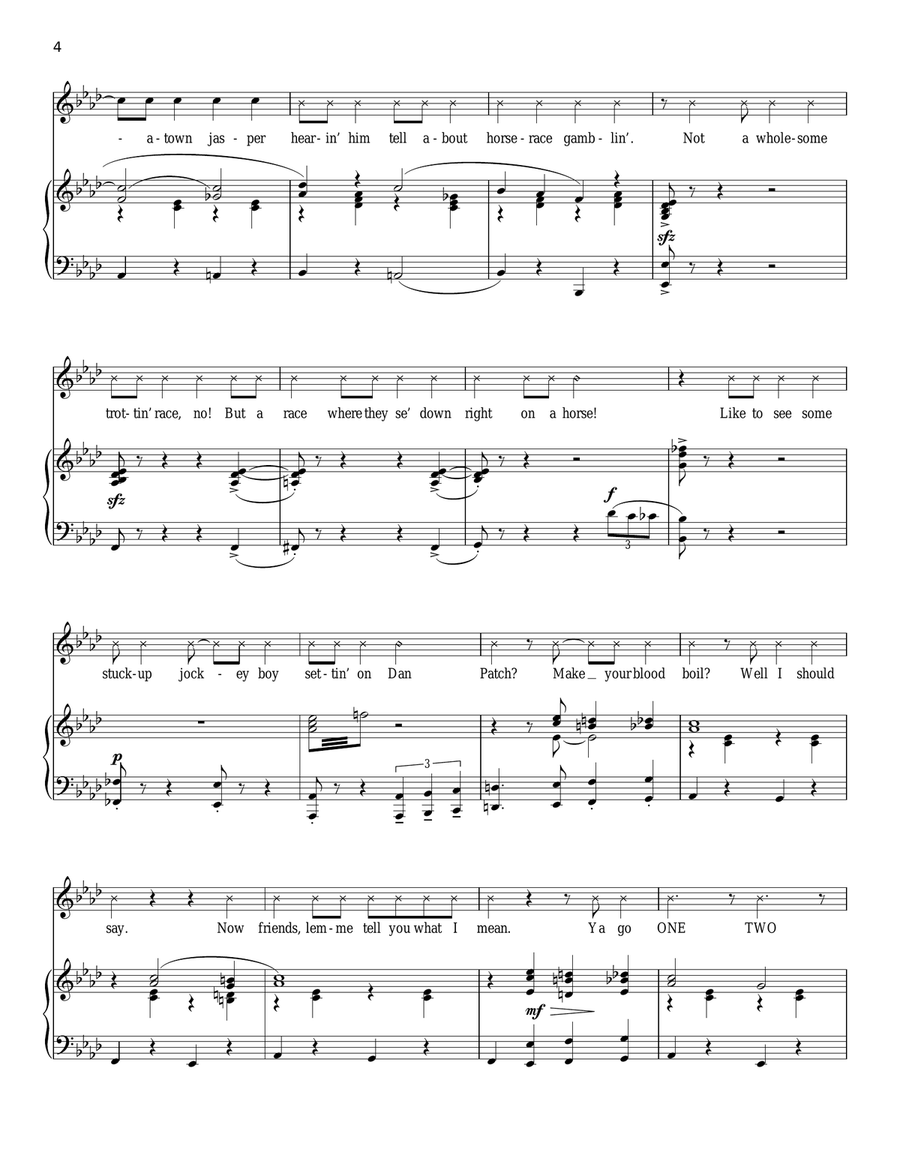Ya Got Trouble Ya Got Trouble Piano, Vocal scores gallery preview page 4