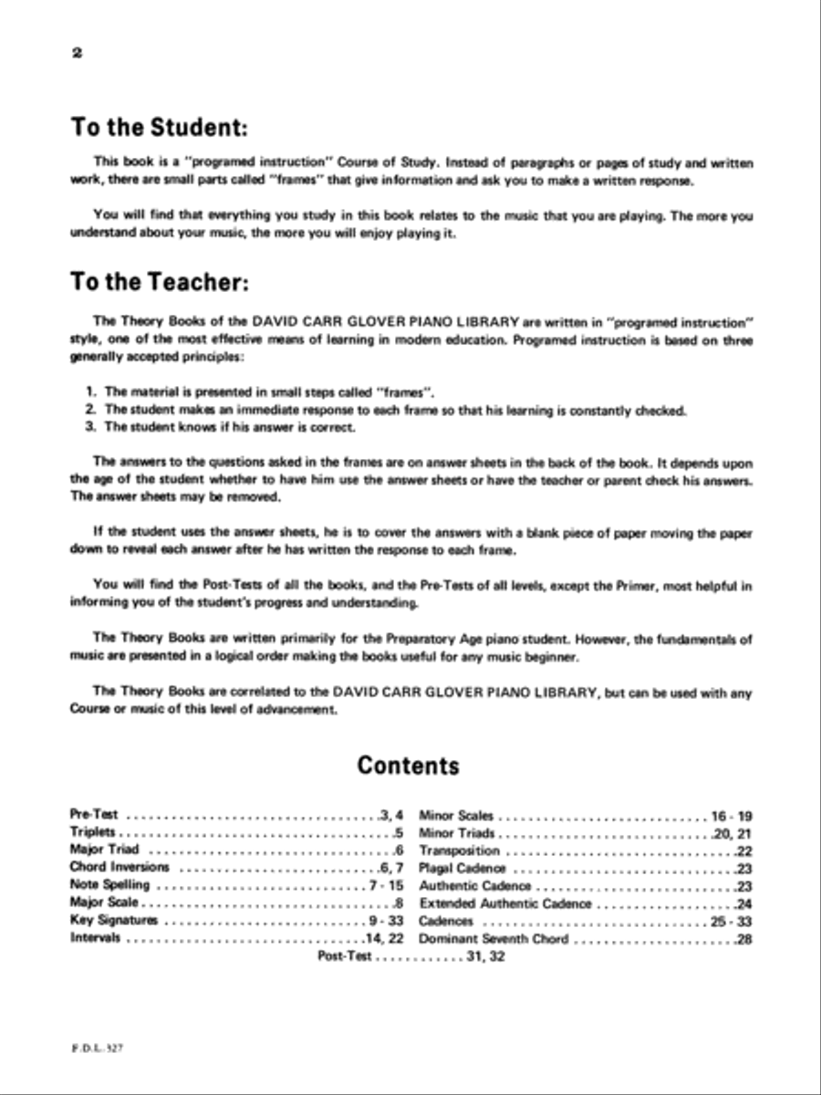Piano Theory Piano Method scores gallery preview page 2