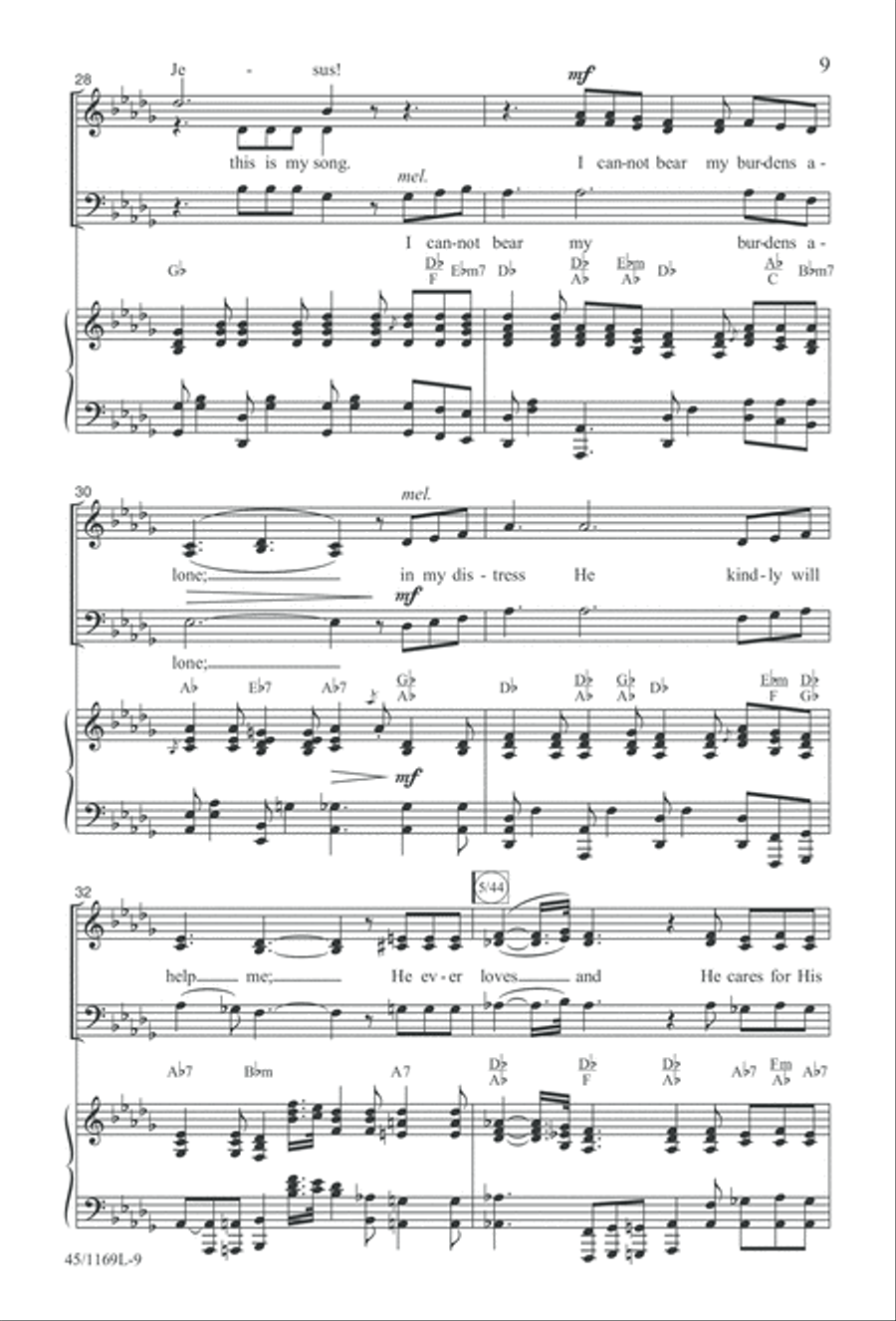 Simply Southern Gospel 3-Part scores gallery preview page 9