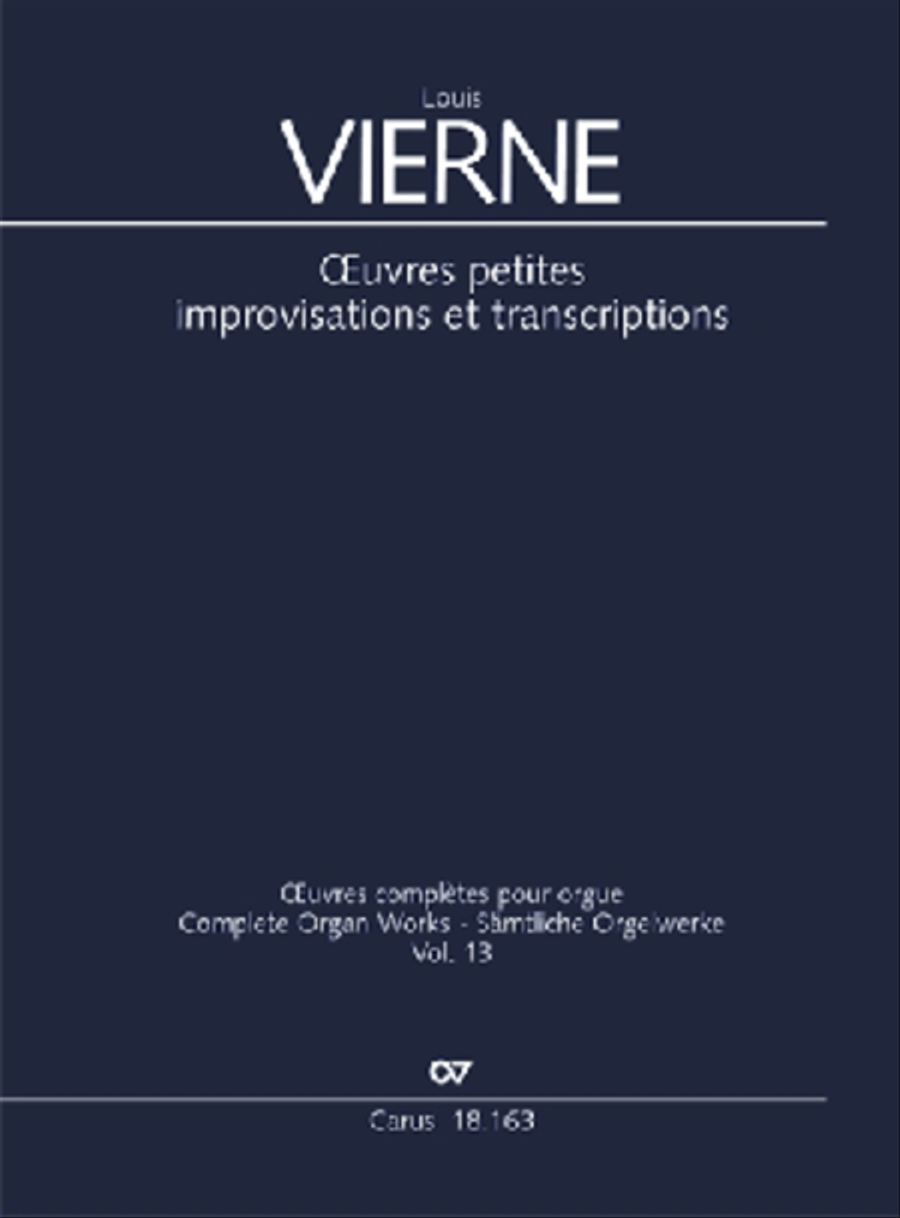 Vierne: Smaller Pieces Organ Solo scores gallery preview page 1