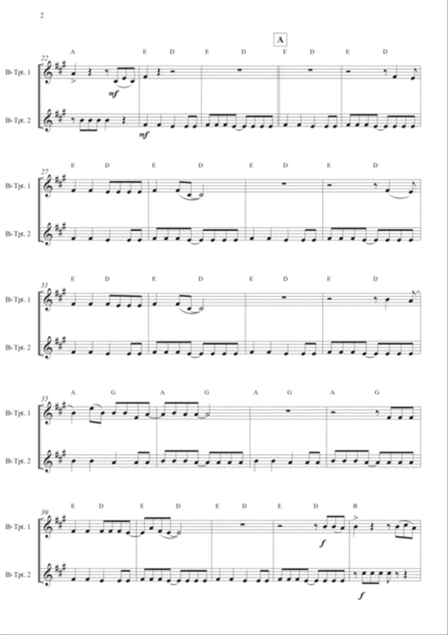 Goo Goo Muck Easy Piano scores gallery preview page 2