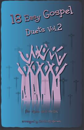 Book cover for 18 Easy Gospel Duets Vol.2 for Oboe and Violin
