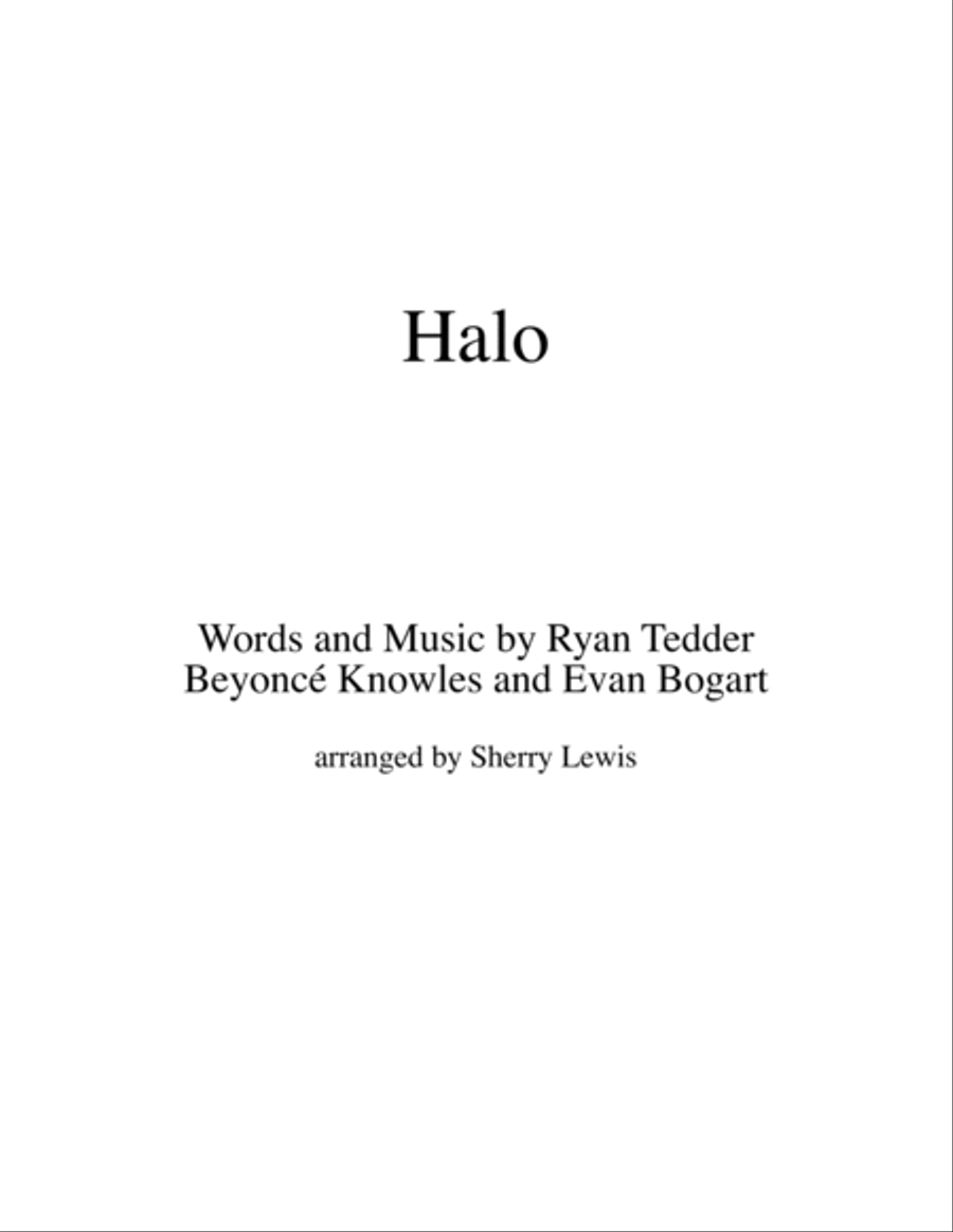 Halo Violin Solo scores gallery preview page 2