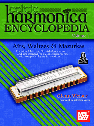 Book cover for Celtic Harmonica Encyclopedia Volume 1