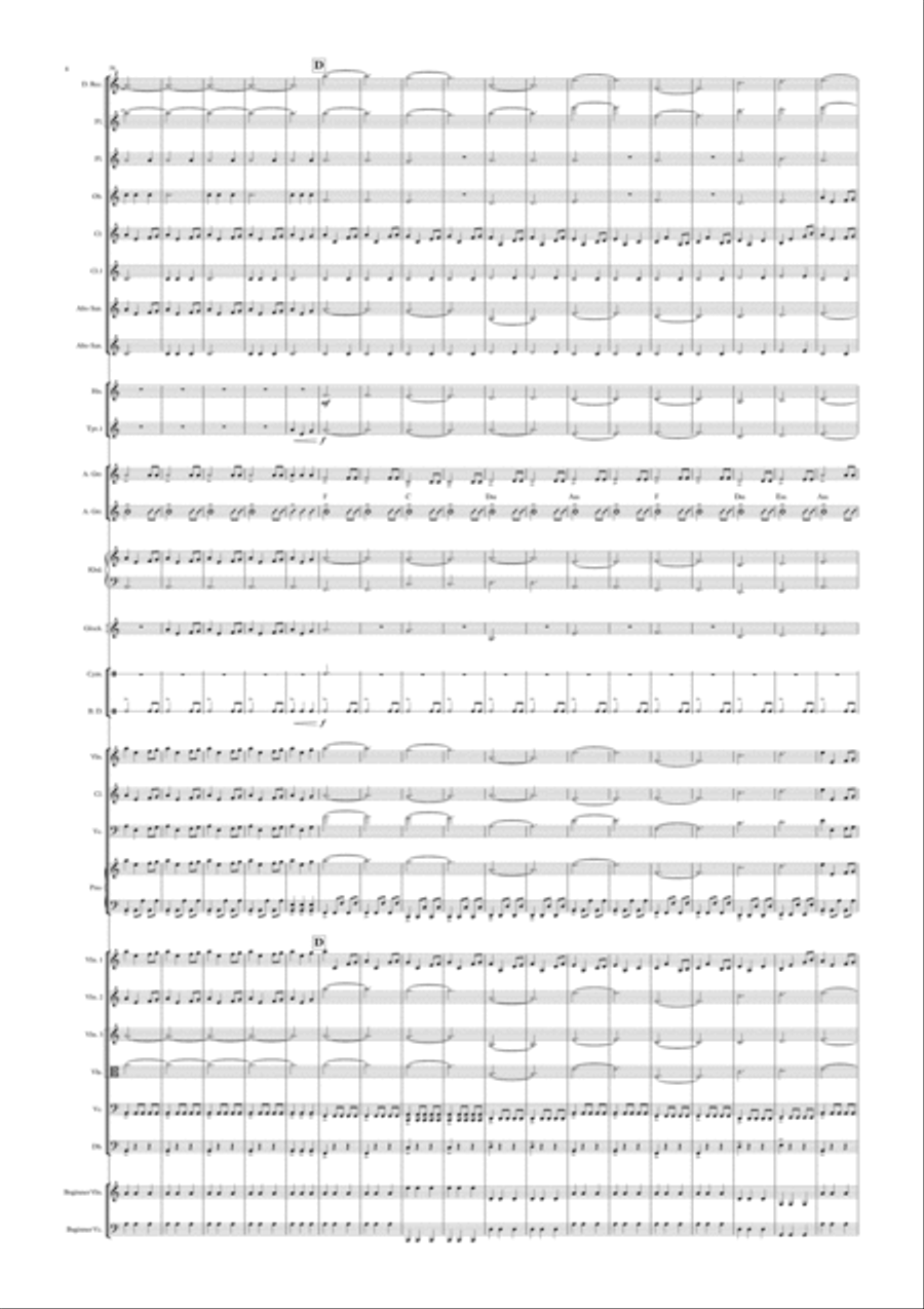 Game Of Thrones Percussion Ensemble scores gallery preview page 6