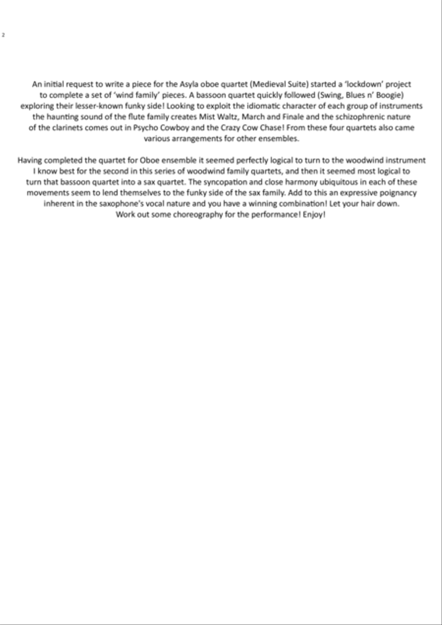 Swing, Blues and Boogie Swing, Blues and Boogie Set of Parts scores gallery preview page 2
