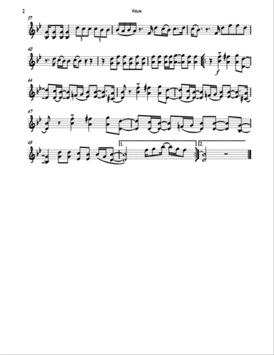You Are The Best Thing String Duet scores gallery preview page 2
