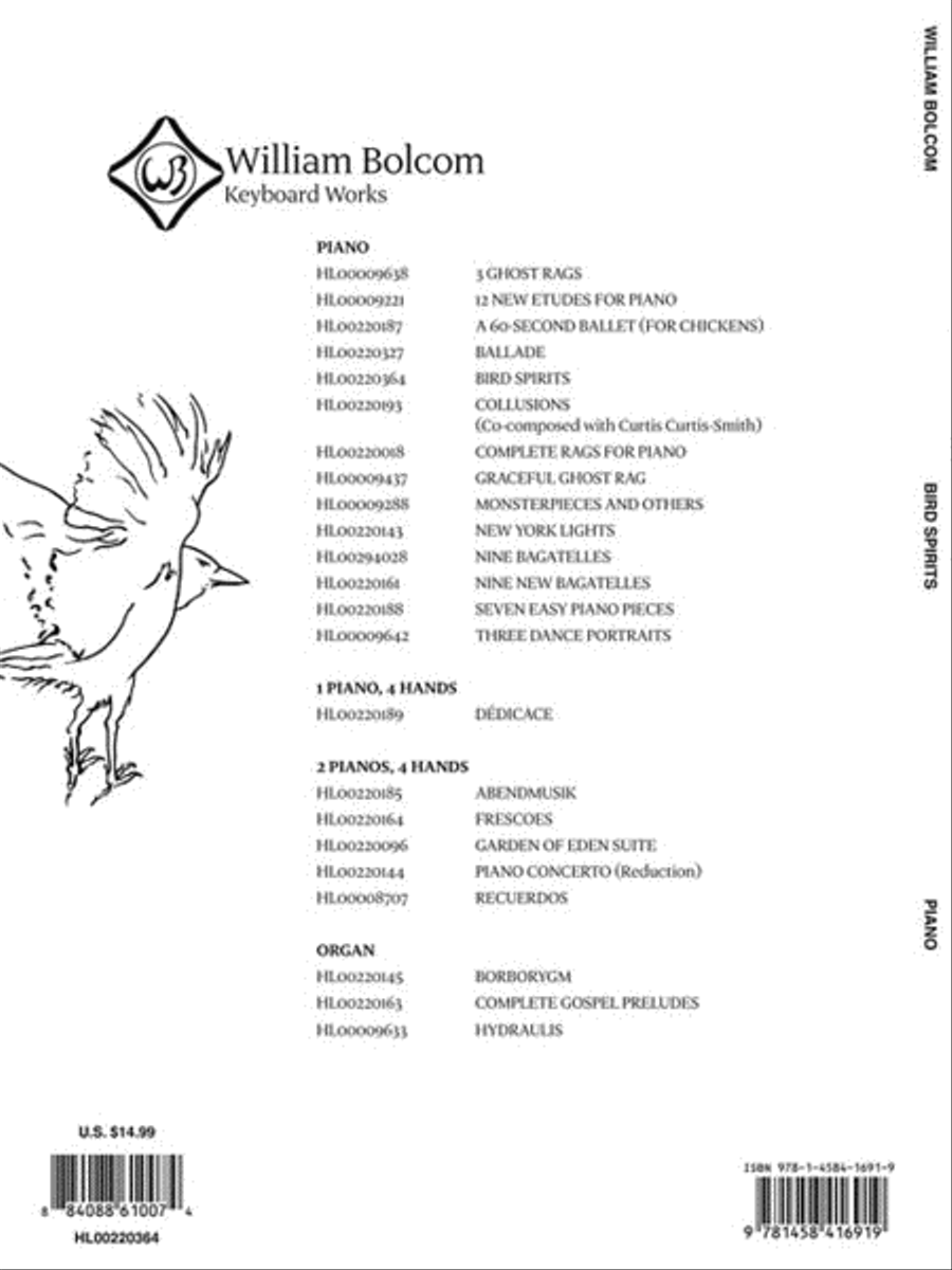 Bird Spirits Bird Spirits Piano Solo scores gallery preview page 2