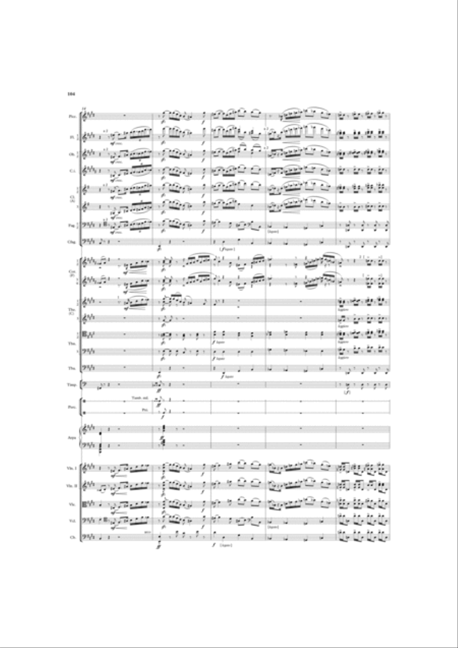 Shorter Orchestral Works I Full Orchestra scores gallery preview page 19