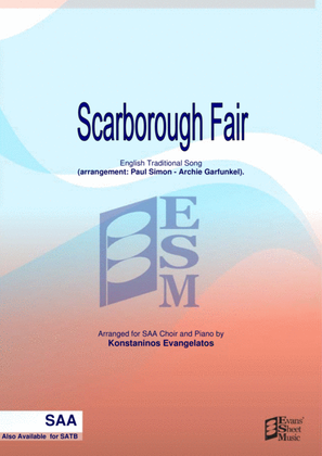Book cover for Scarborough Fair/canticle