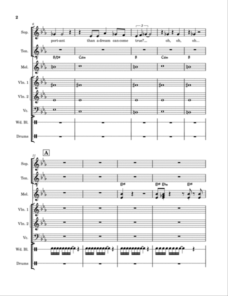 I Miss You Piano scores gallery preview page 2