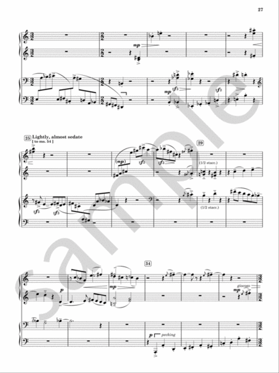 Suite Sixteenths Chamber Music scores gallery preview page 16