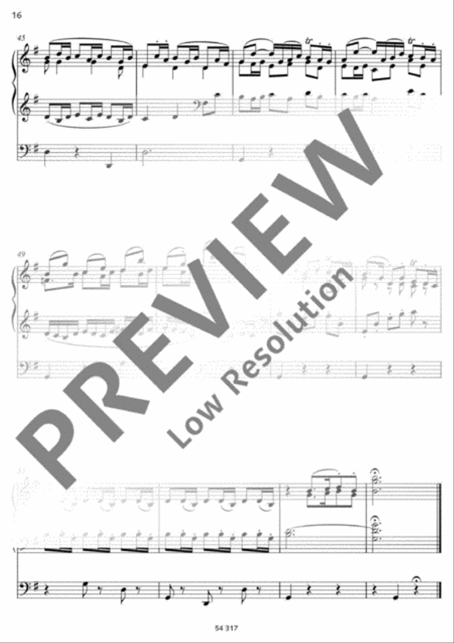 An English Suite Organ scores gallery preview page 17