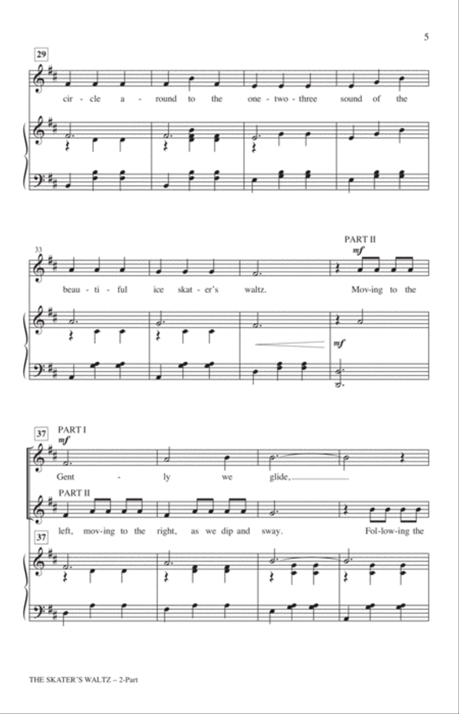 The Skater's Waltz 2-Part scores gallery preview page 3