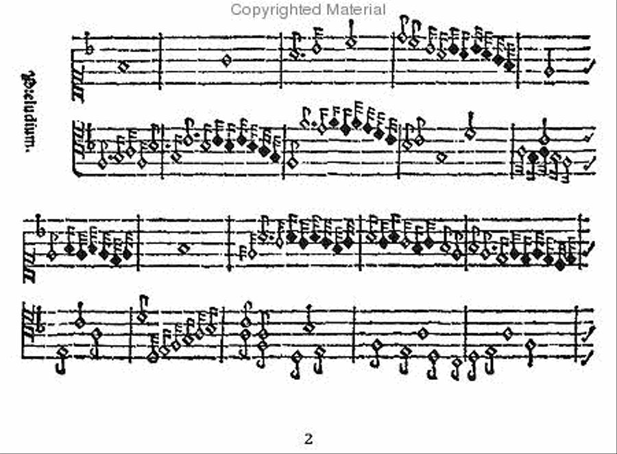 Magnificat on the eight tones with Te Deum Laudamus, and two preludes, 1531 Harpsichord scores gallery preview page 2