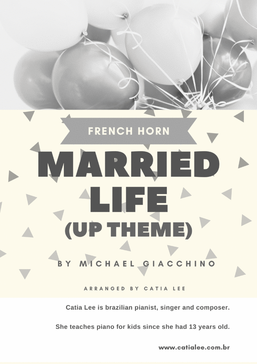 Married Life Horn Solo scores gallery preview page 1
