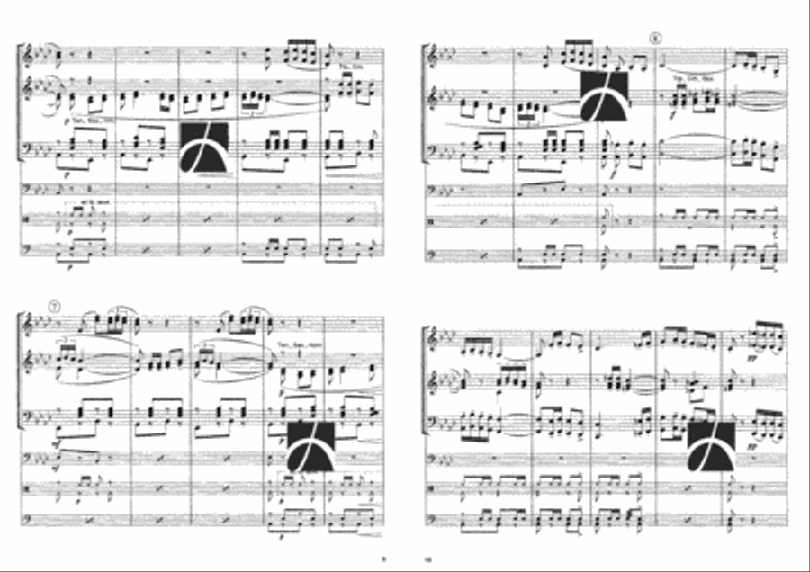 Ardor Castellano Concert Band scores gallery preview page 5