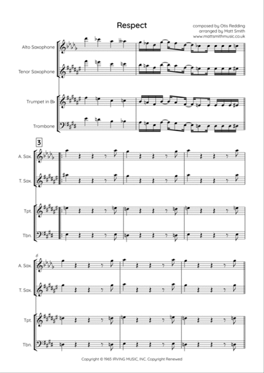 Respect Voice scores gallery preview page 3
