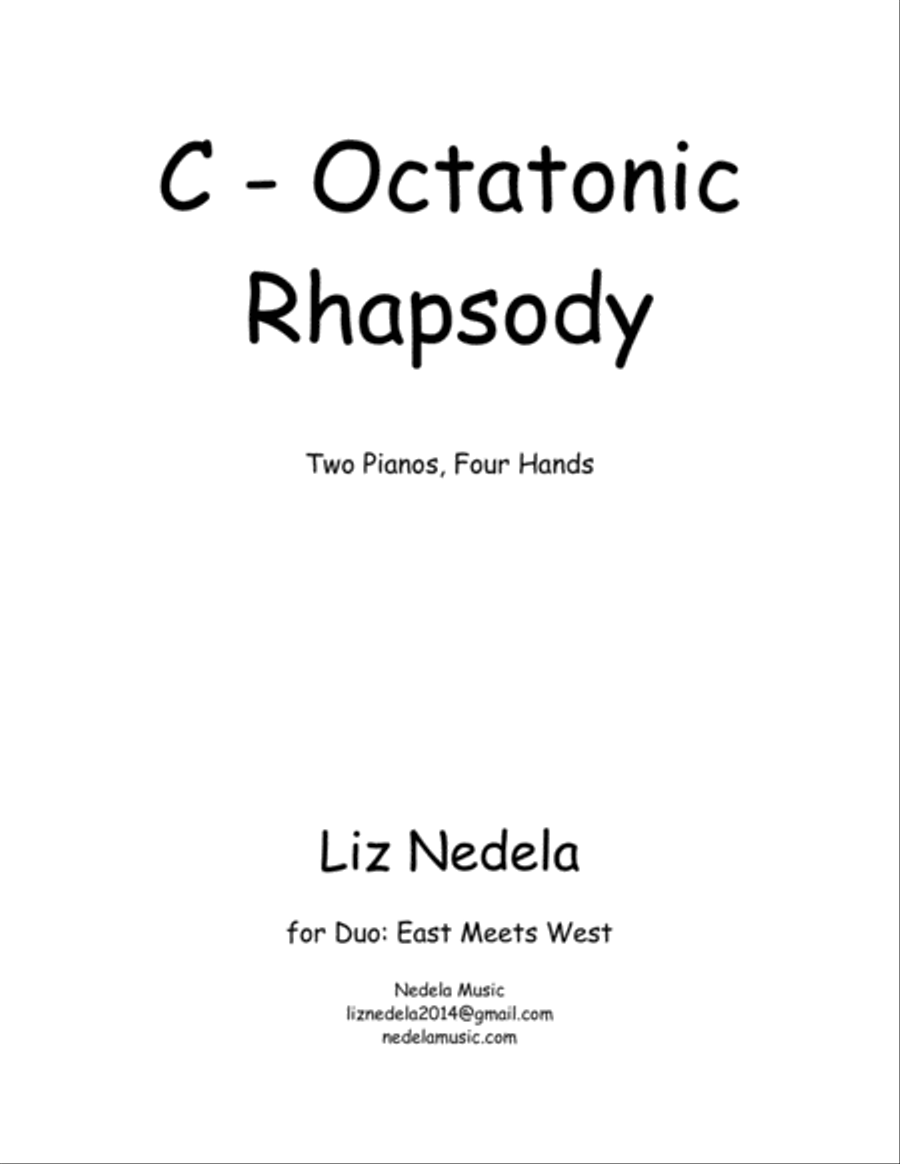 C-Octatonic Rhapsody Set of Parts scores gallery preview page 1