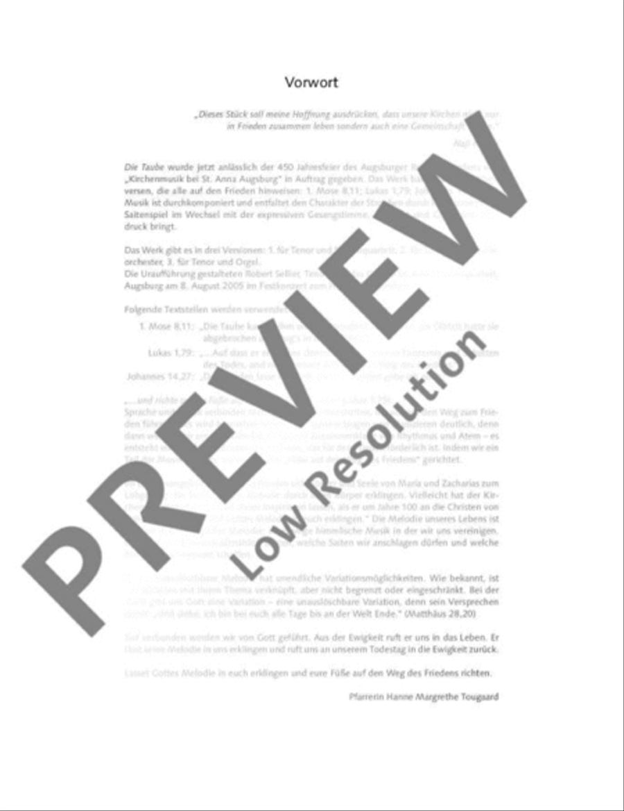 The Dove String Quartet scores gallery preview page 5