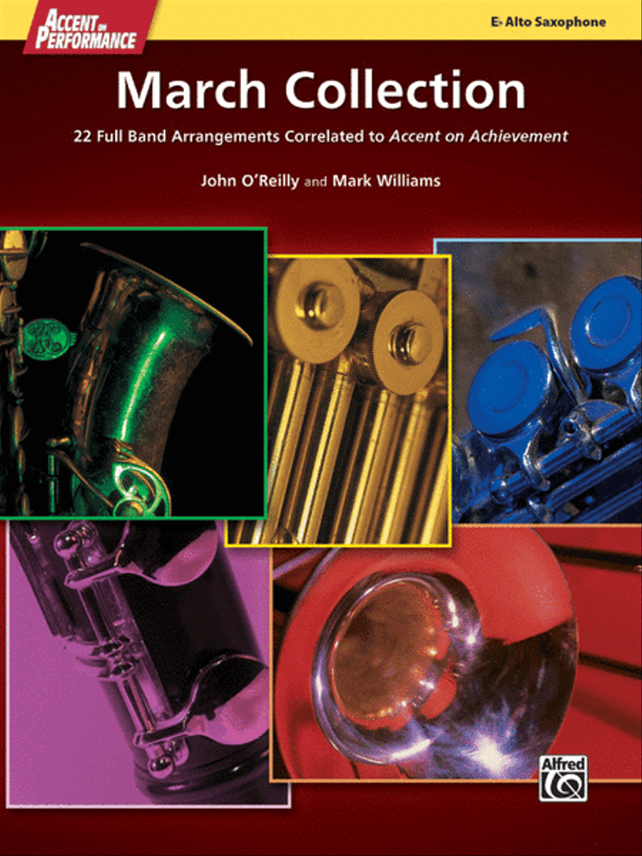 Accent on Performance March Collection Concert Band scores gallery preview page 1