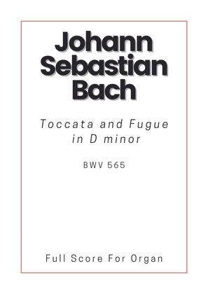 Book cover for Toccata and Fugue in D Minor