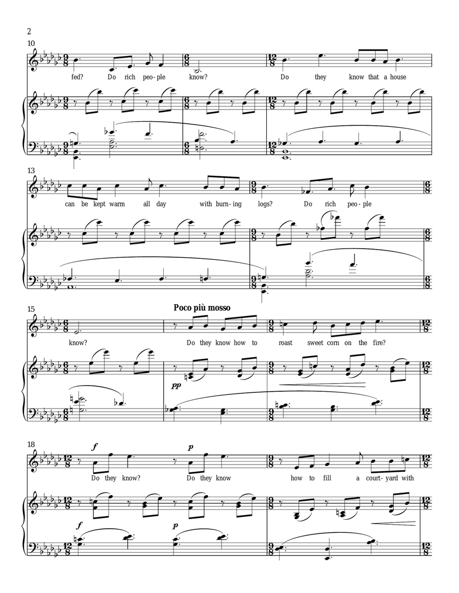 All That Gold! All That Gold! Piano, Vocal scores gallery preview page 2