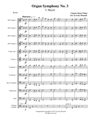 Mvt 3 - March from Organ Symphony No. 3