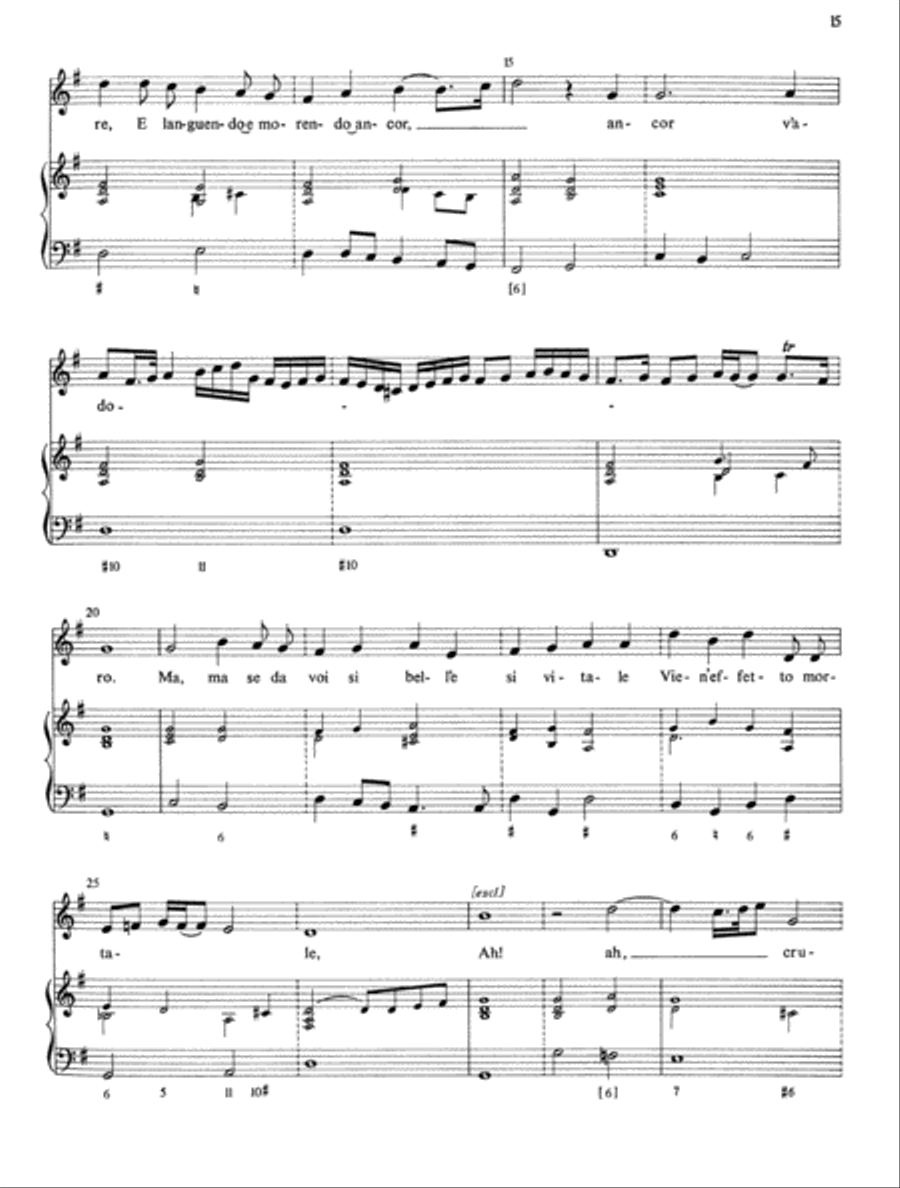 Nuove musiche e nuova maniera di scriverle (1614) Voice scores gallery preview page 5
