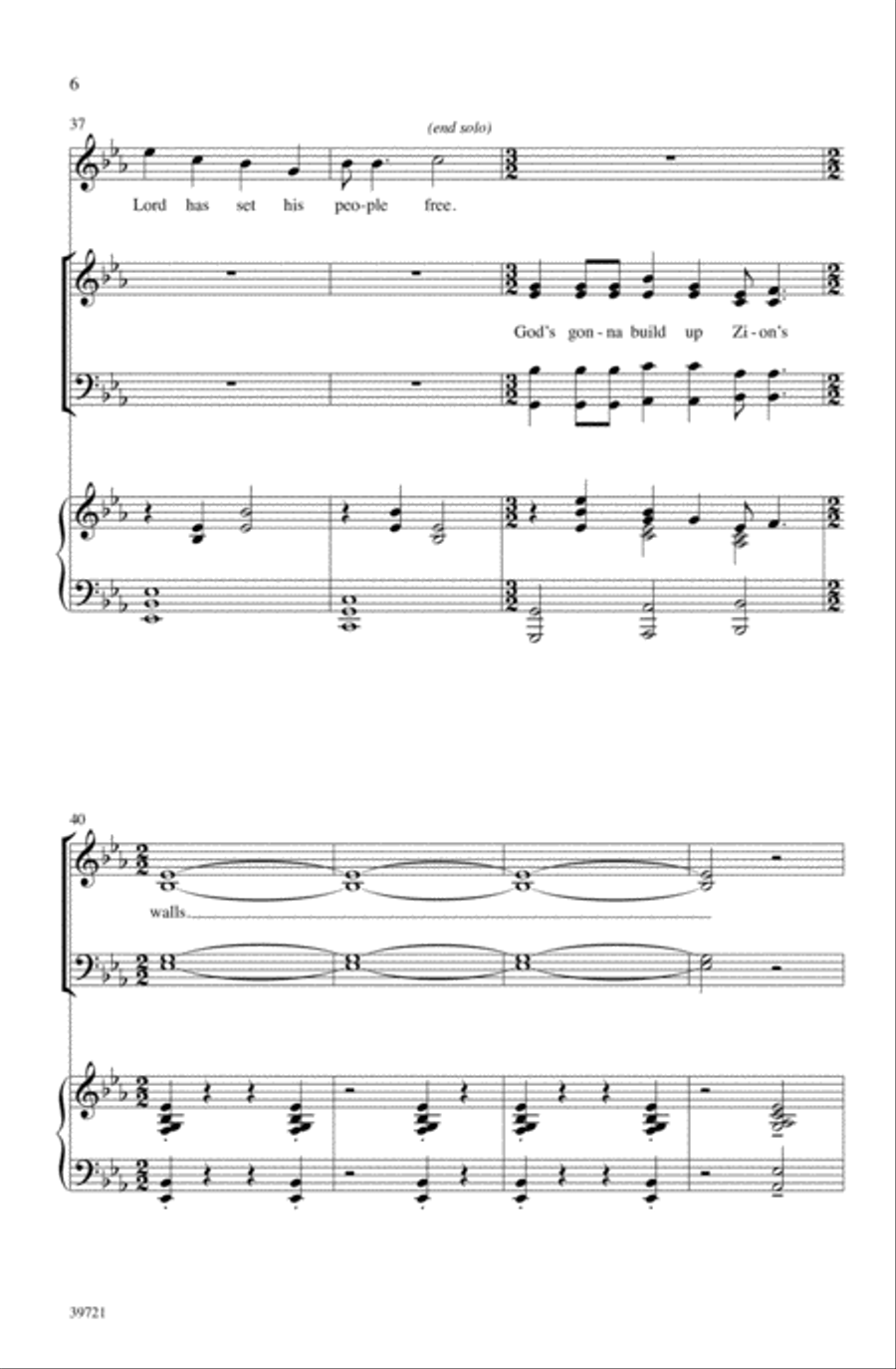 Great Day! Great Day! Choir scores gallery preview page 5