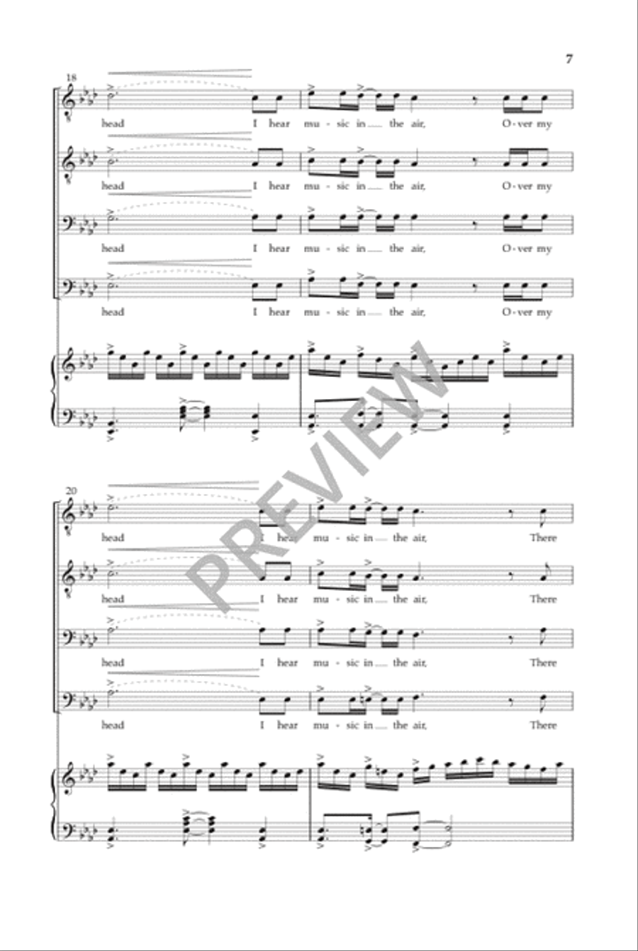 Music in the Air (TTBB) Music in the Air (TTBB) TTBB scores gallery preview page 8