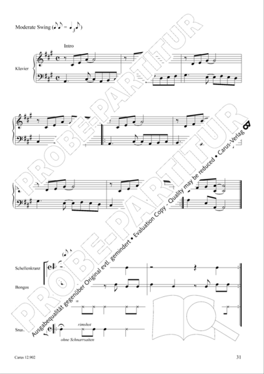 Gute-Laune-Kanons 4-Part scores gallery preview page 32
