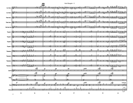 Hard Bargain - Conductor Score (Full Score)