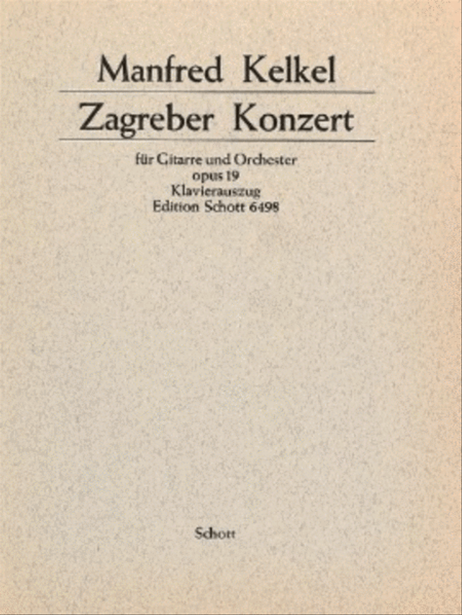 Zagreber Konzert Acoustic Guitar scores gallery preview page 1