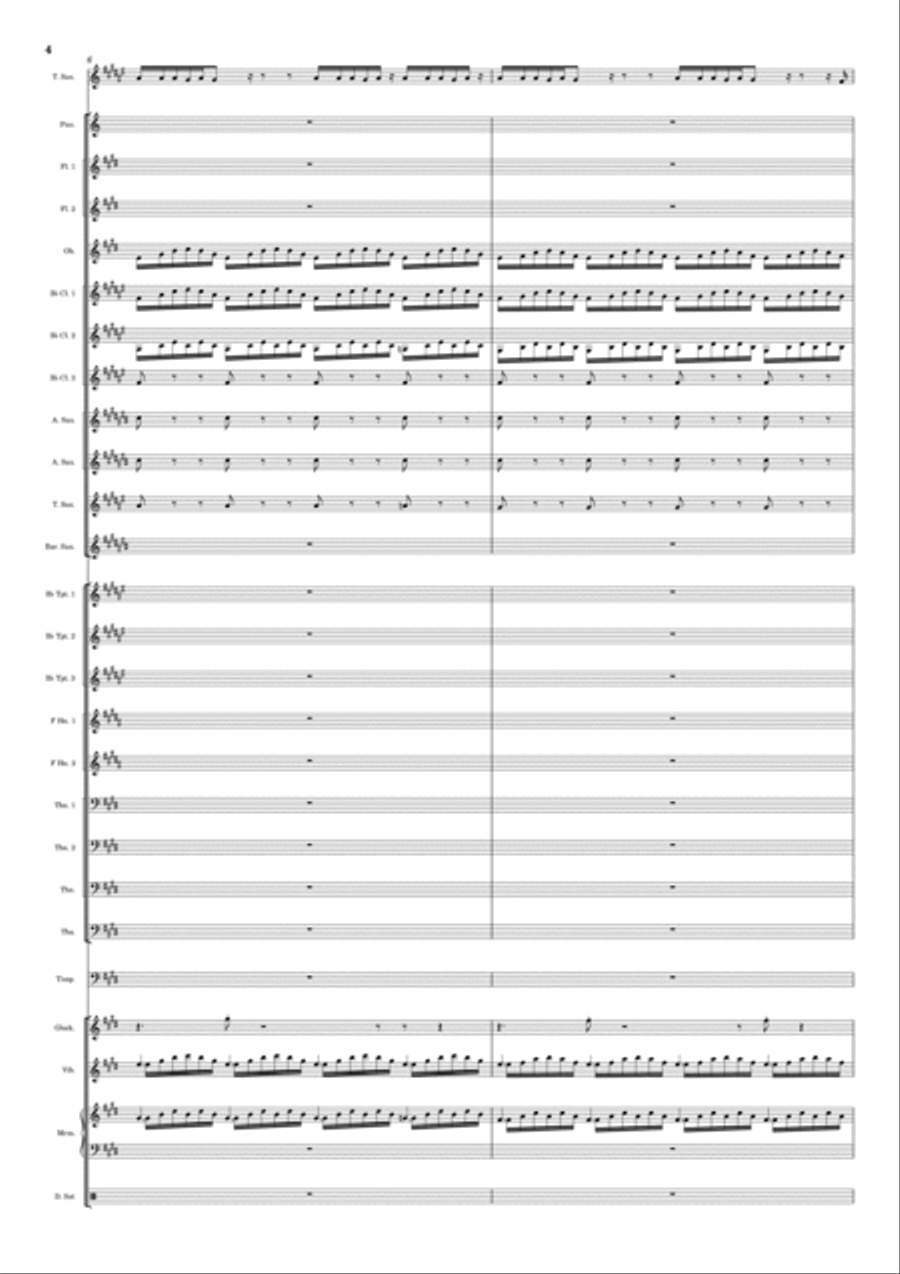 Golden Hour Full Orchestra scores gallery preview page 4